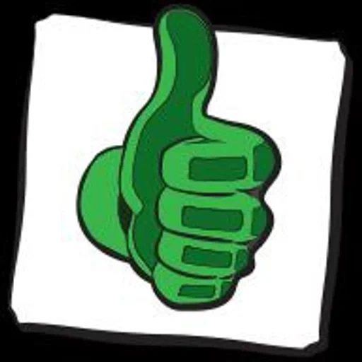 give a thumbs up, thumbs, give a thumbs up, thumb green