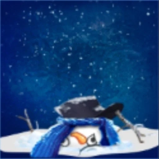 pingüino, dos pingüinos, pingüinos bola de nieve