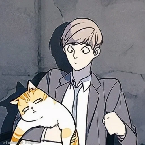 manhua, aliside cat, anime de bande dessinée, personnages d'anime, manhua sur le chat