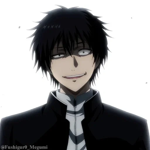 anime, anime preto, personagens de anime, clover preto de anime, vincent bishop dfox999