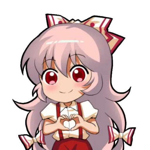 sourines anime, dessins d'anime, touhou emoji, projet touhou, personnages d'anime