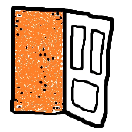 door, soda pattern, flyer icon