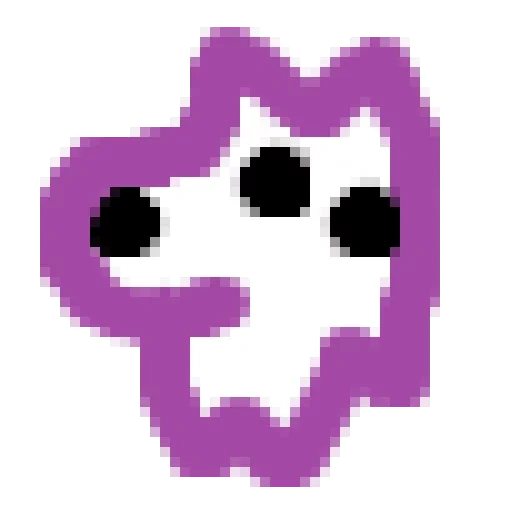 emoji, filho, crânio de pixel, pixel art skull