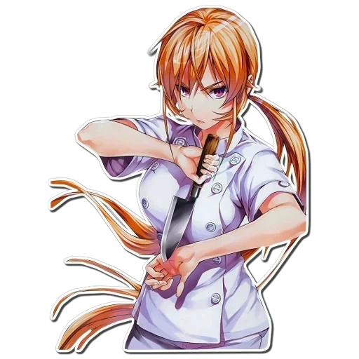 nakiri erina, cook fighter soma, shokugeki no soma, nakiri erina anime, cook fighter soma nakiri erina