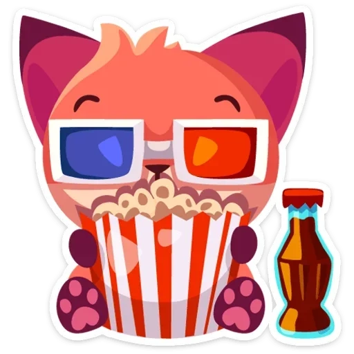 fox, lifi, popcorn, fnaf foxy, fleurs de renard