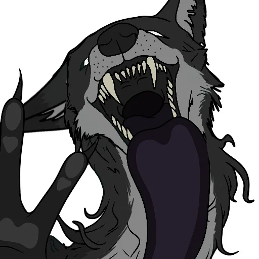 wolf, anime, eissipi 682, wolfsmörder, figur des werwolfs