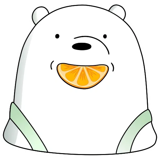 eisbär, eisbär, polarbär, wir sind bloße bären, der bär ist süß