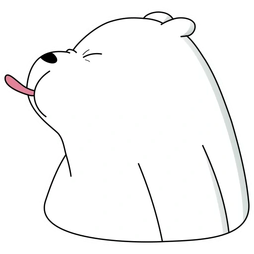 icebear, beruang kutub, beruang menggaruk, we naked bear white, pola beruang kutub