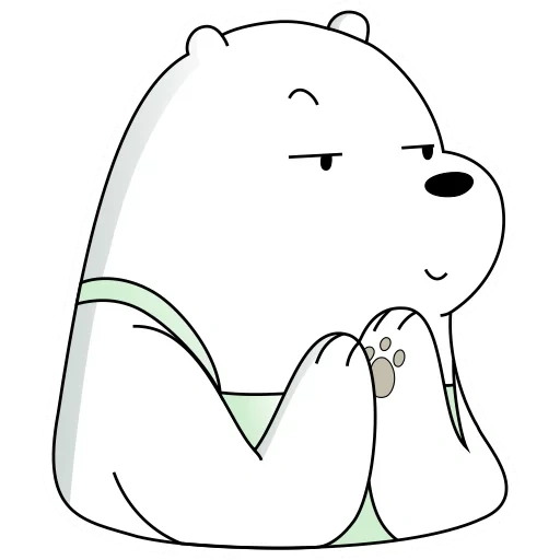 bare bears, urso polar, urso nu we branco, toda a verdade sobre o urso, toda a verdade do urso é branca