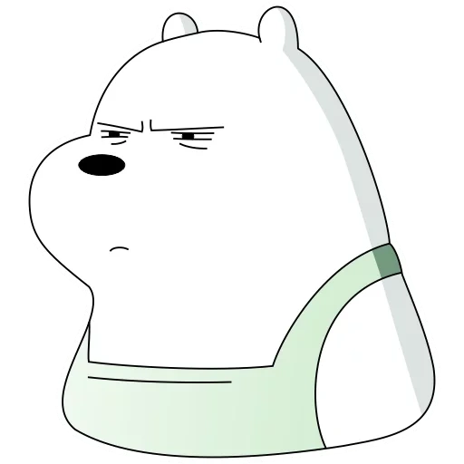 oso blanco, icebear lizf, oso polar, bear divertido, we oso desnudo blanco