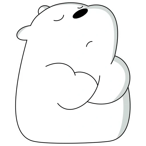 beruang es, beruang putih, beruang itu lucu, kami bare bears ice bear, kami beruang telanjang beruang kutub