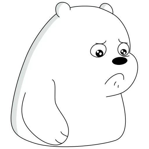 bear, icebear lizf, polar bear, bear stripes, bear is funny