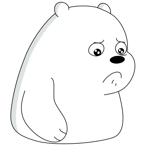 oso, icebear lizf, oso polar, patrón de oso, bear divertido