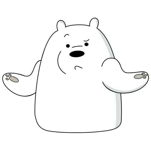 icebear lizf, orso polare, we orso nudo bianco, bianco tutta la verità sugli orsi