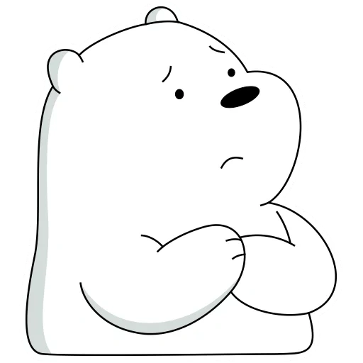 beruang putih, beruang lucu, we naked bear white, ice bear we bare bears, kebenaran putih tentang beruang