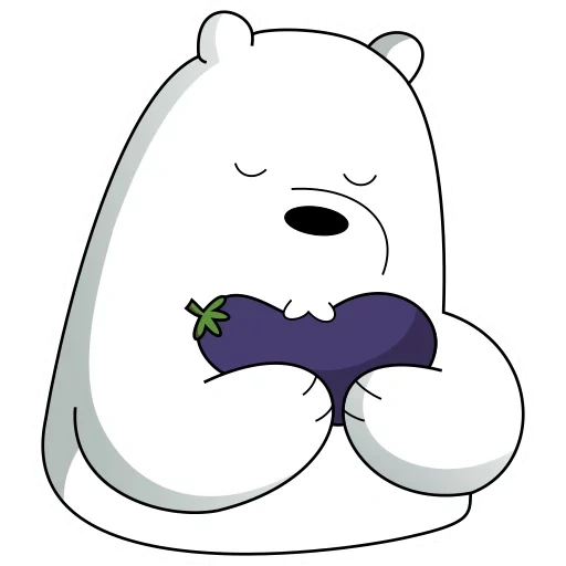 icebear lizf, белый медведь, медведь милый
