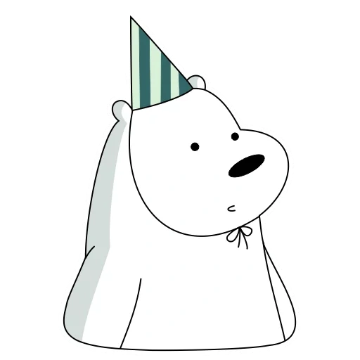icebear lizf, белый медведь, медведь icebear, we bare bears белый, ice bear we bare bears birthday