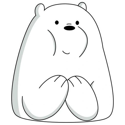 icebear lizf, urso polar, urso nu we branco, ice bear we bare bears, urso polar de urso nu we