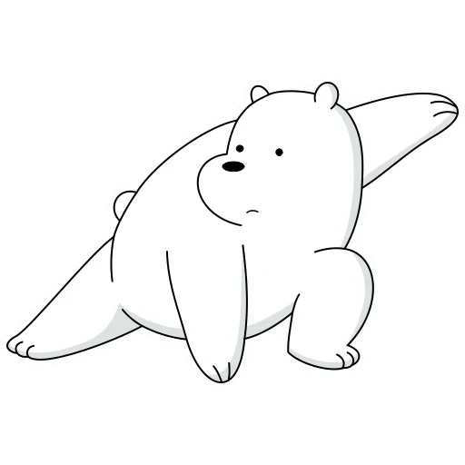 polar bear, polar bear, polar bear cartoon, the whole truth of bear white, polar bear we naked bear emotion