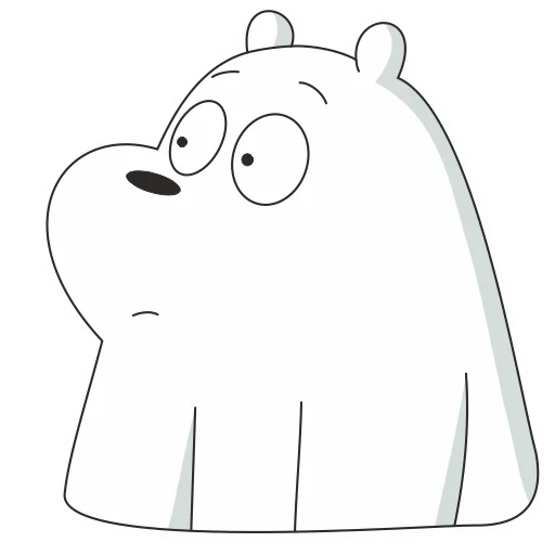 icebear lizf, oso polar, patrón de oso polar, ice bear we bare bears, la verdad del oso es blanca