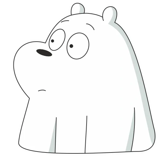 icebear lizf, polar bear, polar bear pattern, ice bear we bare bears, the whole truth of bear white