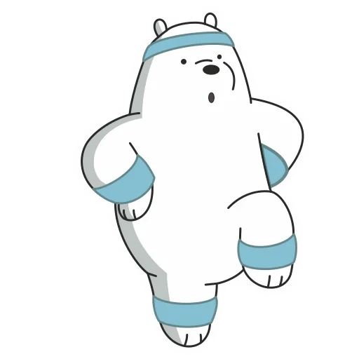 polar bear, we naked bear white, for the surprise on paper, ice bear we bare bears, three bears cardboard net white