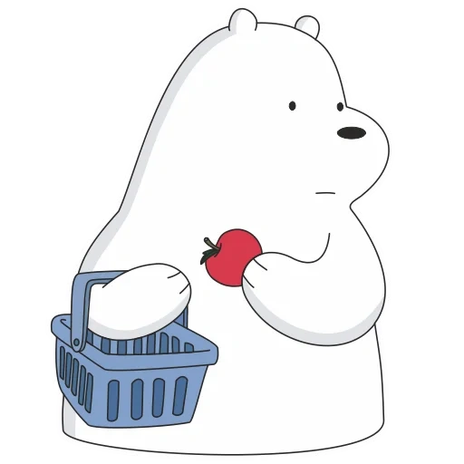 white bear, we bare bears, polar bear, the whole truth about bears, we naked bear cartoon 2020