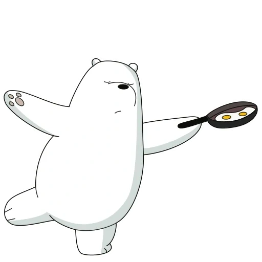 icebear lizf, белый медведь, we bare bears белый, белый медведь мультика, белый вся правда о медведях