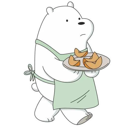 weiß, der eisbär, die ganze wahrheit über den bären, we bare bears ice bear