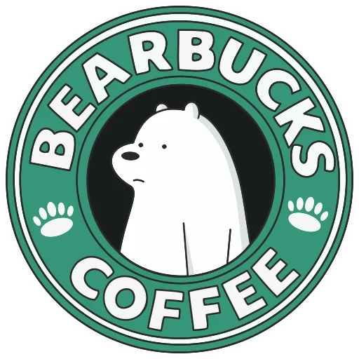 starbucks, gato starbucks, oso polar, signo de starbucks, pegatinas starbucks