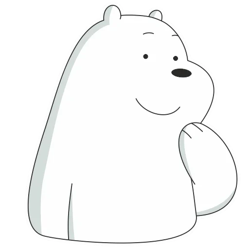 icebear lizf, белый медведь, we bare bears белый, ice bear we bare bears, белый вся правда о медведях