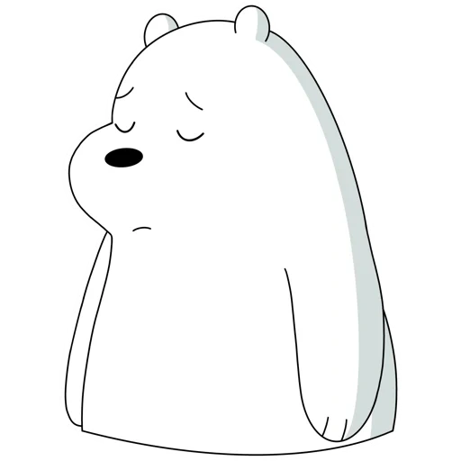 ice bear, the bear is cute, polar bear, we bare bears white, white all the truth about bears