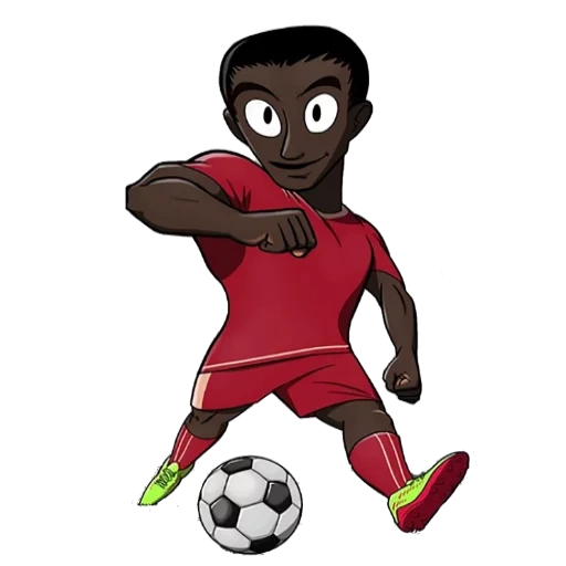 fútbol, jugador de fútbol de dibujos animados, jugador de fútbol de dibujos animados, jugador de fútbol de dibujos animados leon