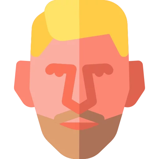 icon player, the face of the icon, icon head, the icon is man, human head icon