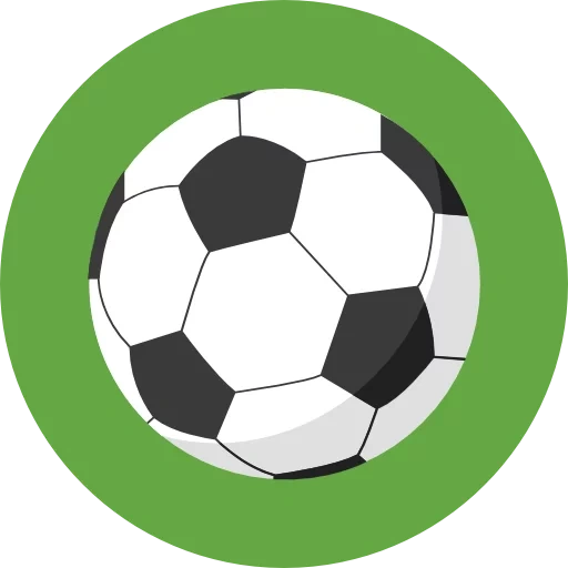 football, football badge, football icon, round football, the logo of the football arena
