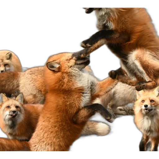 кот, лиса, забавные лисы, дикие животные, дикие животные лиса