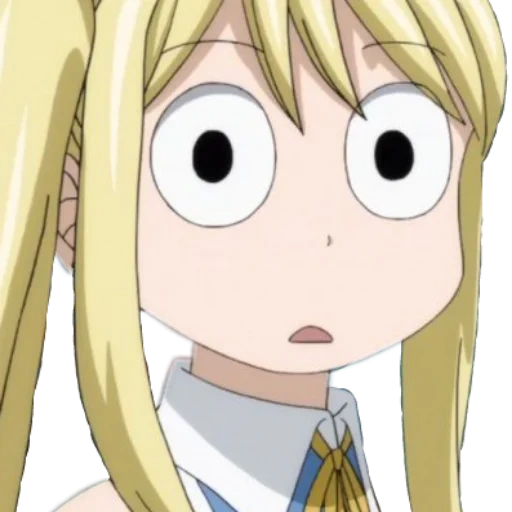 lucy hartfilia is crying, fairy tail season 3 lucy, lucy hartfilia is surprised, fairy tale lucy moments, lucy tail fairy stop shots
