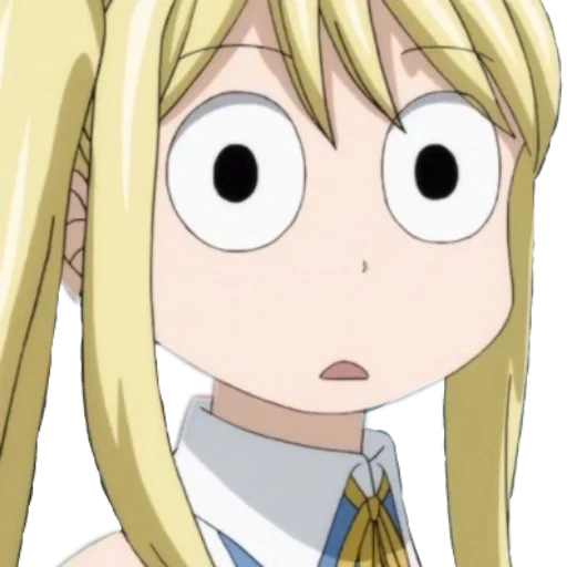 lucy hartfilia está llorando, fairy tail season 3 lucy, lucy hartfilia se sorprende, momentos de cuento de hadas lucy, lucy tail fairy stops