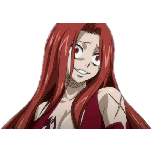 erza is scarlet, fairy tail, fairy tail erza, fairy tail fleur crown, fairy tail iskra crown