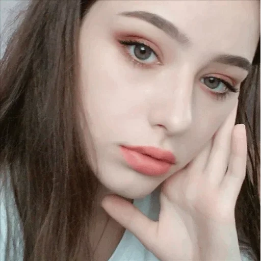 giovane donna, dasha teranisi, la bellezza della ragazza, belle ragazze, trucco coreano dasha taran