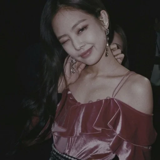 kim jennie, jenny king, black powder, blackpink jennie, jenny's aesthetics of black powder