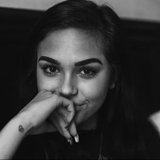 cara, mujer joven, humano, maggie lindemann, chicas hermosas