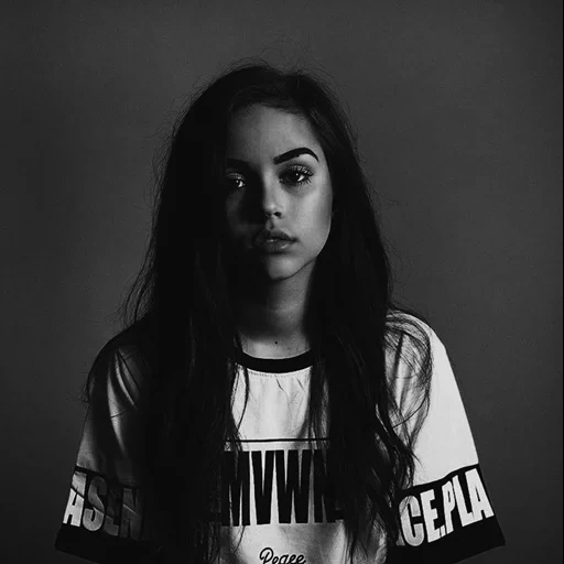 jovem, humano, rosto bonito, maggie lindemann, mulheres populares