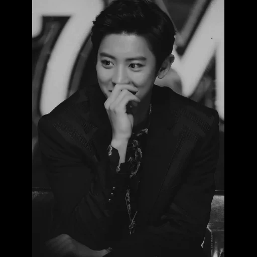 asiático, gente, park chang-lie, exo chanyeol, actor coreano