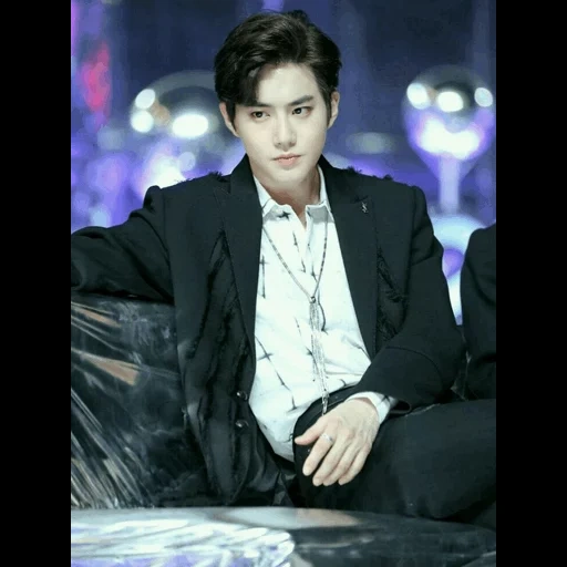 suho, chanel, suho exo, pak chanyeol, syumin exo 2018