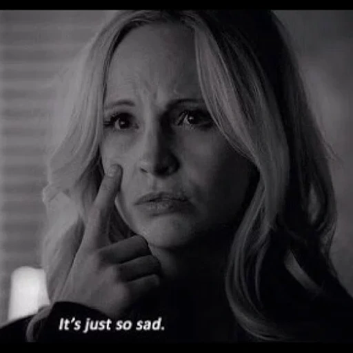 candice accola, caroline forbes, caroline forbes is crying, caroline forbes without feelings, vampire diaries caroline forbs gifs