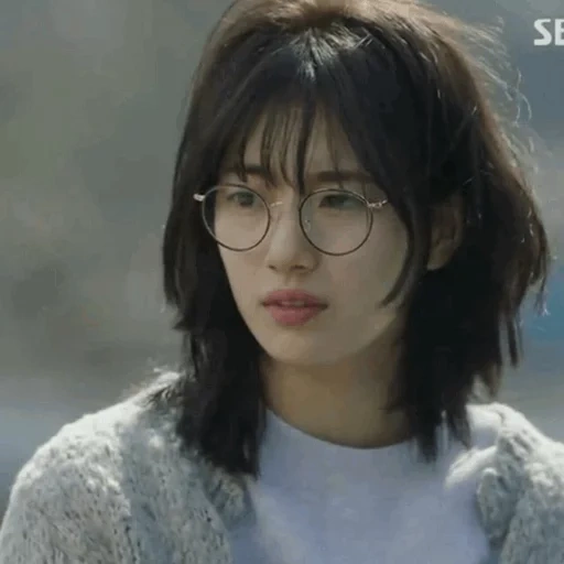 drama, kacamata episode, gaya rambut korea, selama anda tidak tidur serial tv