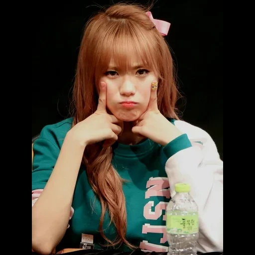 human, young woman, models are young, koreans singers singer, cheng xiao eye color