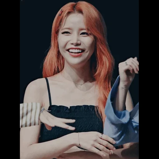 asian, girl, somidia, solar mamamoo, solar mamamoo green hair