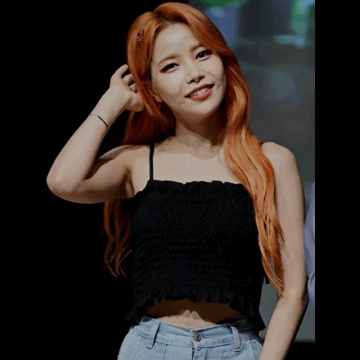 mamamoo, clothing, mamamoo solar, mommy solar red, before mamamoo solar loses weight